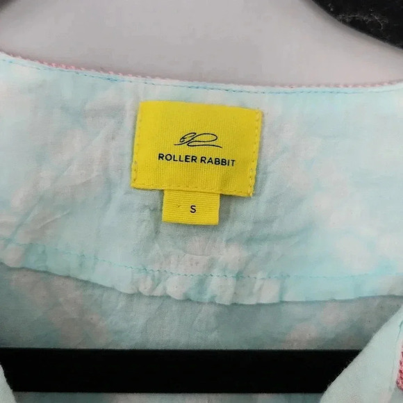 Roller Rabbit Made in India Lightweight Tunic sz Small - Picture 6 of 7